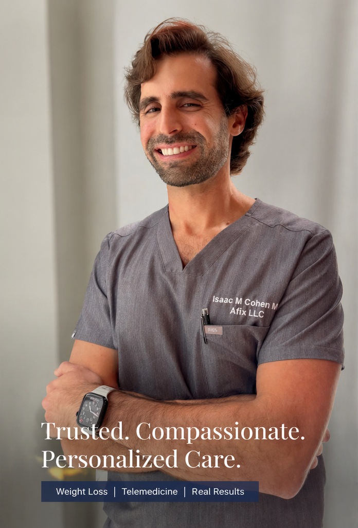 Dr. Isaac Cohen, founder and supervising physician of Afix Fit